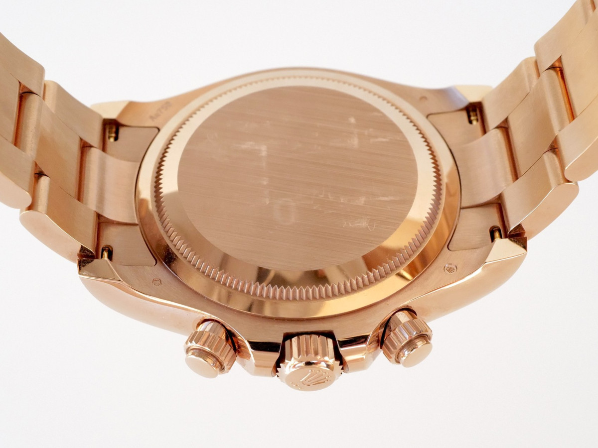 Швейцарские часы Rolex Cosmograph Daytona 18K Rose Gold Black Dial