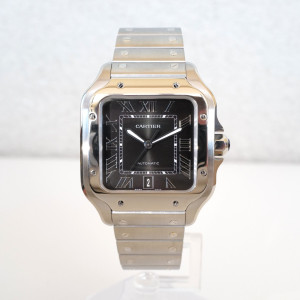 Швейцарские часы Cartier Santos Large Green Dial (2024)