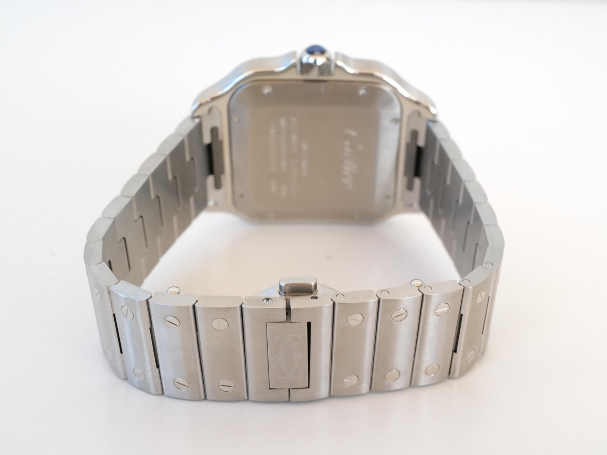 Швейцарские часы Cartier Santos Large Green Dial (2024)