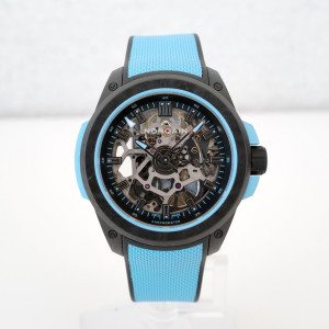 Швейцарские часы Norqain Wild ONE Skeleton Sky Blue 39