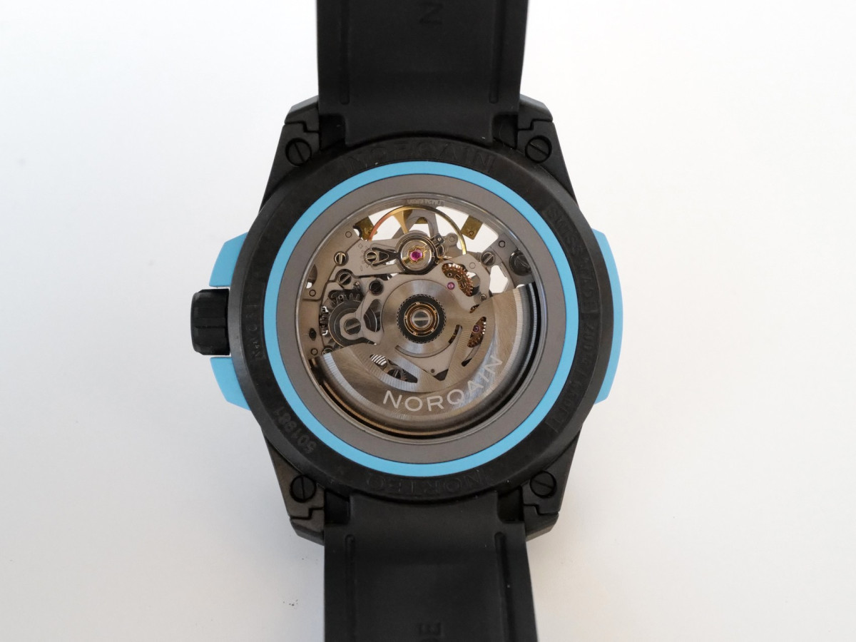 Швейцарские часы Norqain Wild ONE Skeleton Sky Blue 39