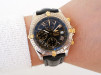 Швейцарские часы Breitling Crosswind Chronograph Steel 18K Yellow Gold Black Dial 43