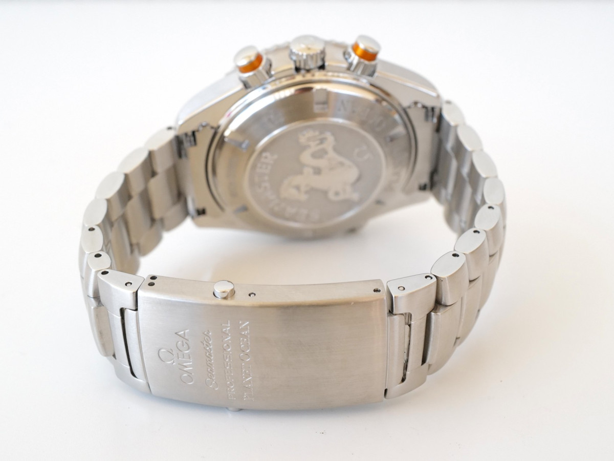 Швейцарские часы Omega Seamaster Planet Ocean 600M Chronograph 46 Orange Black Dial