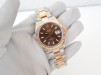 Швейцарские часы Rolex Datejust 41 Oyster Steel 18K Rose Gold Chocolate Brown Dial (02.2021)