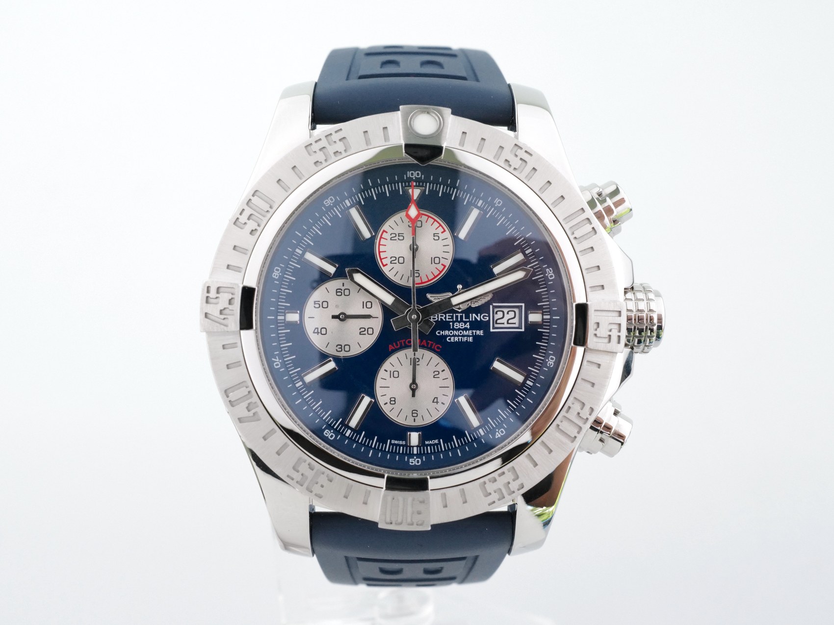 Breitling Super Avenger II Chronograph Blue Dial 48: купить часы