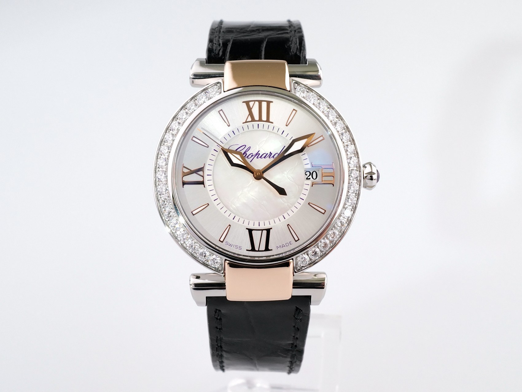 Швейцарские часы Chopard Imperiale Steel Rose Gold Diamonds