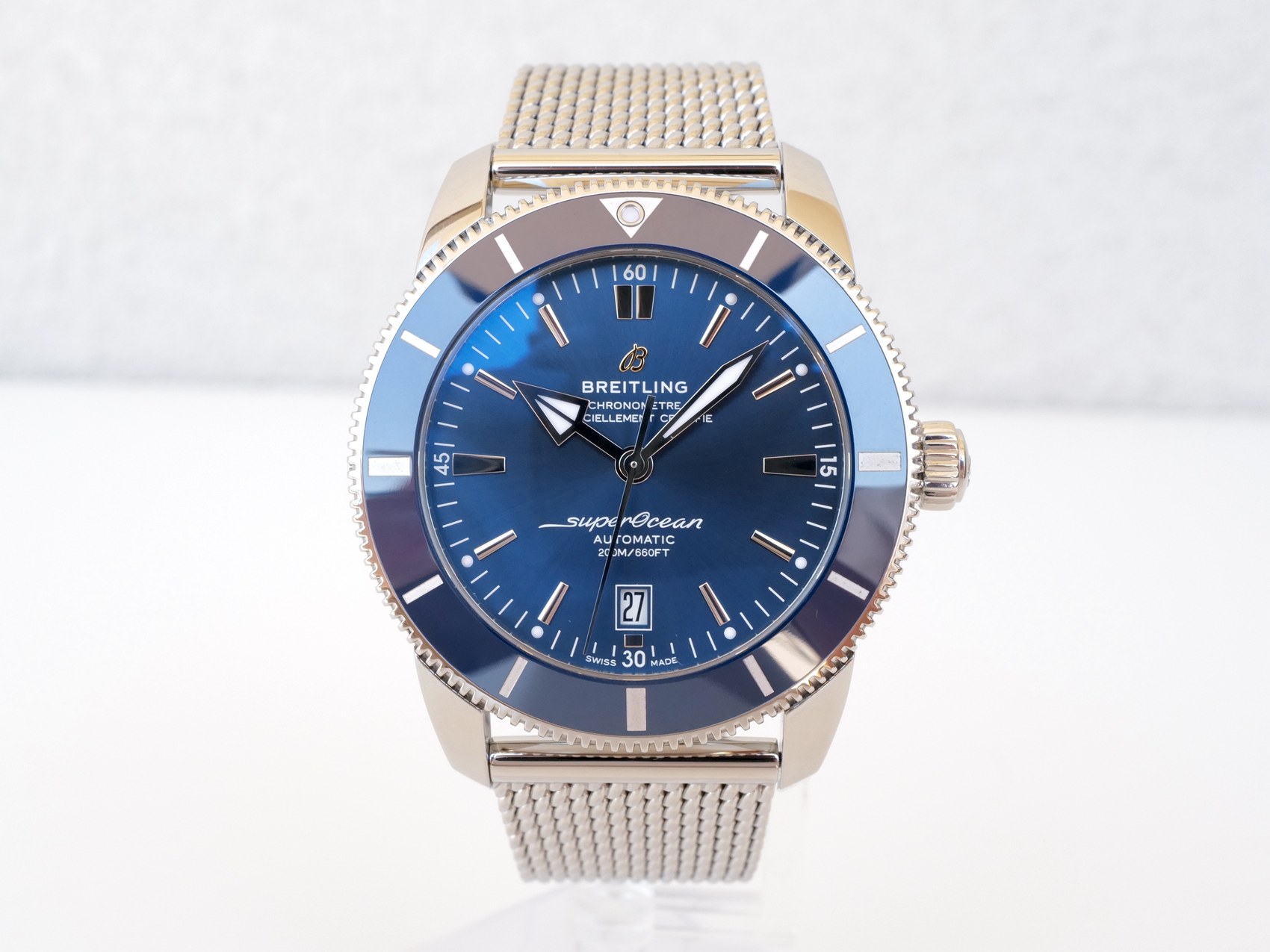 Breitling Superocean Heritage B20 Automatic 46 Blue Dial Steel