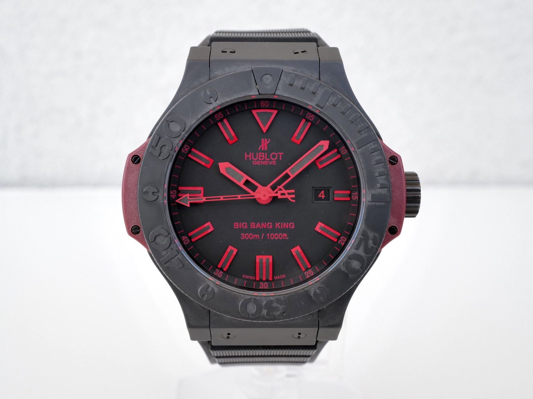 Hublot Big Bang King All Black Red Limited Edition 48: купить часы